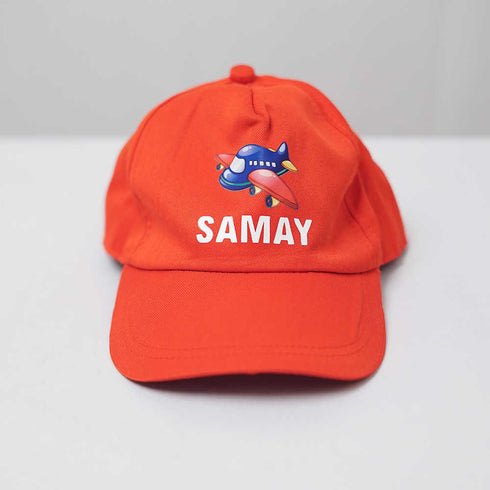 Personalised Printed Cap for Toddlers